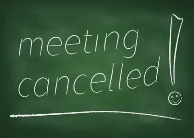 SMART Meeting cancelled 8/14/25